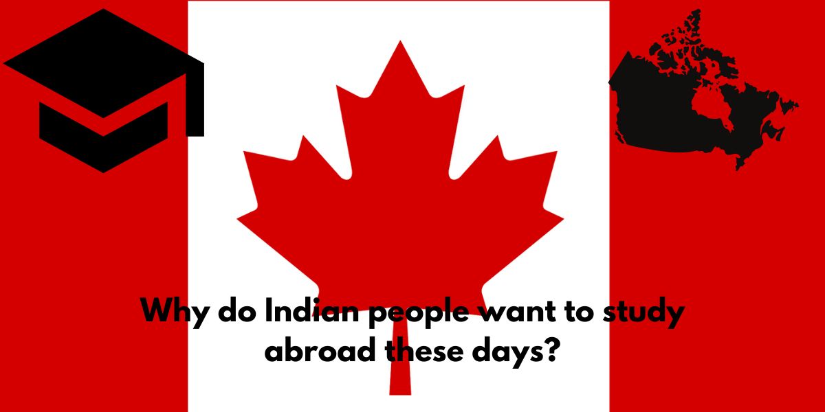 Why do most Indians go to Canada for education 1